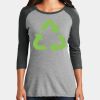 Women's Perfect Tri ® 3/4 Sleeve Raglan Thumbnail