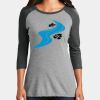 Women's Perfect Tri ® 3/4 Sleeve Raglan Thumbnail