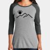 Women's Perfect Tri ® 3/4 Sleeve Raglan Thumbnail
