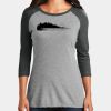 Women's Perfect Tri ® 3/4 Sleeve Raglan Thumbnail