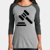 Women's Perfect Tri ® 3/4 Sleeve Raglan Thumbnail
