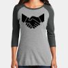 Women's Perfect Tri ® 3/4 Sleeve Raglan Thumbnail