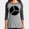 Women's Perfect Tri ® 3/4 Sleeve Raglan Thumbnail
