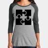 Women's Perfect Tri ® 3/4 Sleeve Raglan Thumbnail