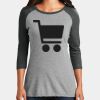 Women's Perfect Tri ® 3/4 Sleeve Raglan Thumbnail