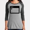 Women's Perfect Tri ® 3/4 Sleeve Raglan Thumbnail