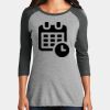 Women's Perfect Tri ® 3/4 Sleeve Raglan Thumbnail