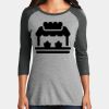 Women's Perfect Tri ® 3/4 Sleeve Raglan Thumbnail