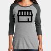 Women's Perfect Tri ® 3/4 Sleeve Raglan Thumbnail
