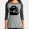 Women's Perfect Tri ® 3/4 Sleeve Raglan Thumbnail