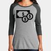 Women's Perfect Tri ® 3/4 Sleeve Raglan Thumbnail