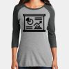 Women's Perfect Tri ® 3/4 Sleeve Raglan Thumbnail