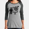 Women's Perfect Tri ® 3/4 Sleeve Raglan Thumbnail