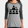 Women's Perfect Tri ® 3/4 Sleeve Raglan Thumbnail