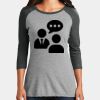 Women's Perfect Tri ® 3/4 Sleeve Raglan Thumbnail