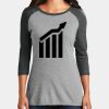 Women's Perfect Tri ® 3/4 Sleeve Raglan Thumbnail
