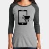 Women's Perfect Tri ® 3/4 Sleeve Raglan Thumbnail