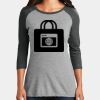 Women's Perfect Tri ® 3/4 Sleeve Raglan Thumbnail