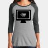 Women's Perfect Tri ® 3/4 Sleeve Raglan Thumbnail