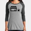 Women's Perfect Tri ® 3/4 Sleeve Raglan Thumbnail