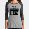 Women's Perfect Tri ® 3/4 Sleeve Raglan Thumbnail
