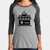 Women's Perfect Tri ® 3/4 Sleeve Raglan Thumbnail