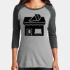 Women's Perfect Tri ® 3/4 Sleeve Raglan Thumbnail