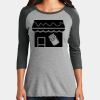 Women's Perfect Tri ® 3/4 Sleeve Raglan Thumbnail