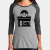 Women's Perfect Tri ® 3/4 Sleeve Raglan Thumbnail