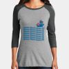 Women's Perfect Tri ® 3/4 Sleeve Raglan Thumbnail