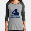 Women's Perfect Tri ® 3/4 Sleeve Raglan Thumbnail