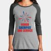 Women's Perfect Tri ® 3/4 Sleeve Raglan Thumbnail