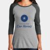 Women's Perfect Tri ® 3/4 Sleeve Raglan Thumbnail