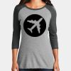 Women's Perfect Tri ® 3/4 Sleeve Raglan Thumbnail