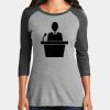 Women's Perfect Tri ® 3/4 Sleeve Raglan Thumbnail