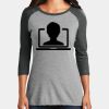 Women's Perfect Tri ® 3/4 Sleeve Raglan Thumbnail