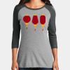 Women's Perfect Tri ® 3/4 Sleeve Raglan Thumbnail