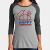 Women's Perfect Tri ® 3/4 Sleeve Raglan Thumbnail