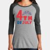 Women's Perfect Tri ® 3/4 Sleeve Raglan Thumbnail
