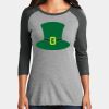Women's Perfect Tri ® 3/4 Sleeve Raglan Thumbnail