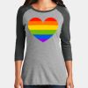 Women's Perfect Tri ® 3/4 Sleeve Raglan Thumbnail