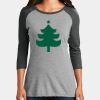 Women's Perfect Tri ® 3/4 Sleeve Raglan Thumbnail