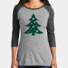 Women's Perfect Tri ® 3/4 Sleeve Raglan Thumbnail