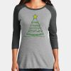 Women's Perfect Tri ® 3/4 Sleeve Raglan Thumbnail