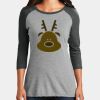Women's Perfect Tri ® 3/4 Sleeve Raglan Thumbnail