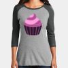 Women's Perfect Tri ® 3/4 Sleeve Raglan Thumbnail