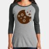 Women's Perfect Tri ® 3/4 Sleeve Raglan Thumbnail