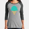 Women's Perfect Tri ® 3/4 Sleeve Raglan Thumbnail