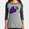 Women's Perfect Tri ® 3/4 Sleeve Raglan Thumbnail