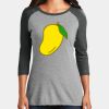 Women's Perfect Tri ® 3/4 Sleeve Raglan Thumbnail